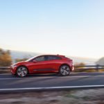 Jaguar I-PACE Lateral Vermelho